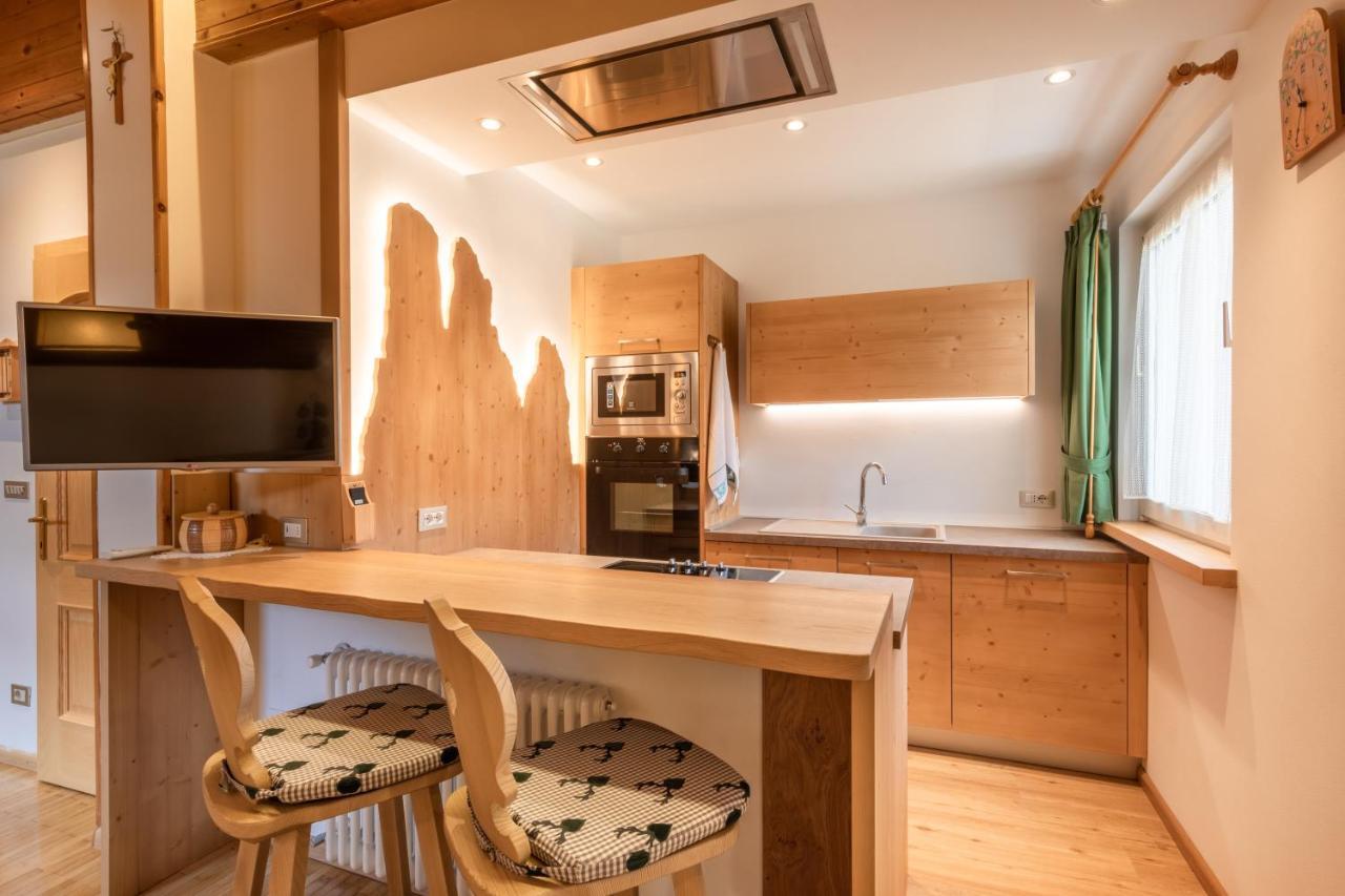 Majon D'Aisciuda Apartment Vigo di Fassa Bagian luar foto