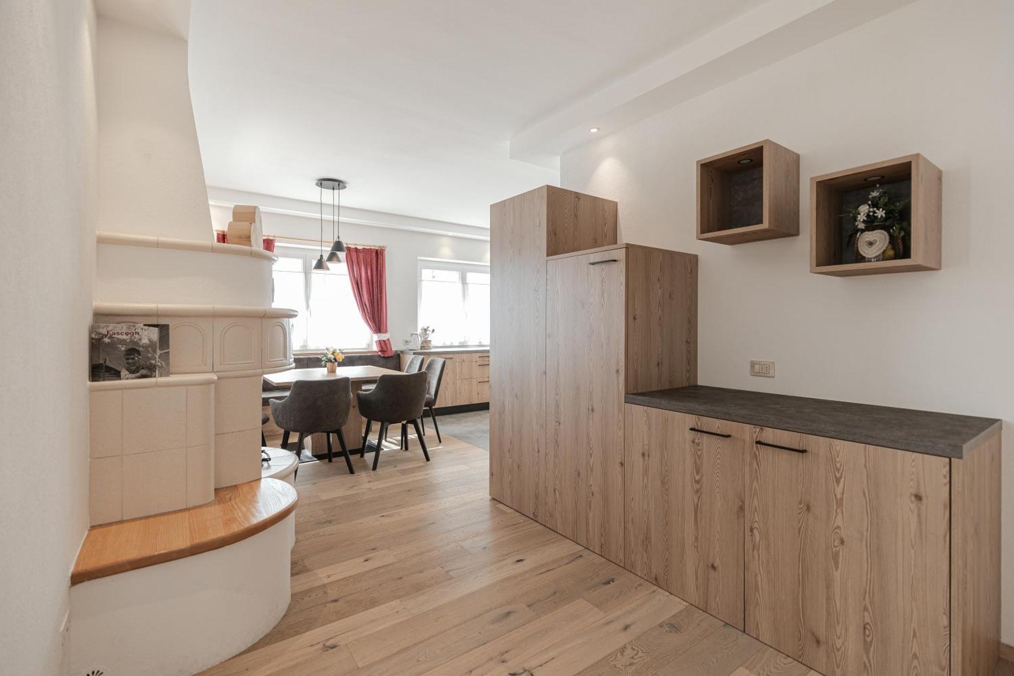 Majon D'Aisciuda Apartment Vigo di Fassa Bagian luar foto